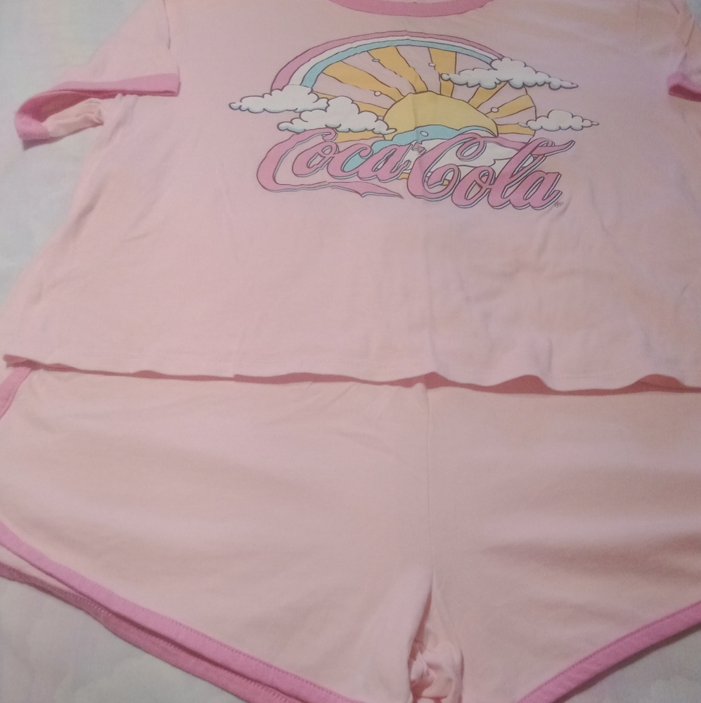 Coca-Cola Soft Pink Pajamas